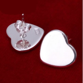 Sterling Silver Heart Earrings